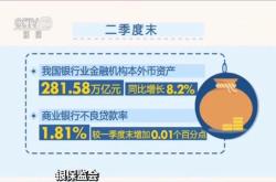 二季度末商业银行不良贷款余额较上季末减少亿元